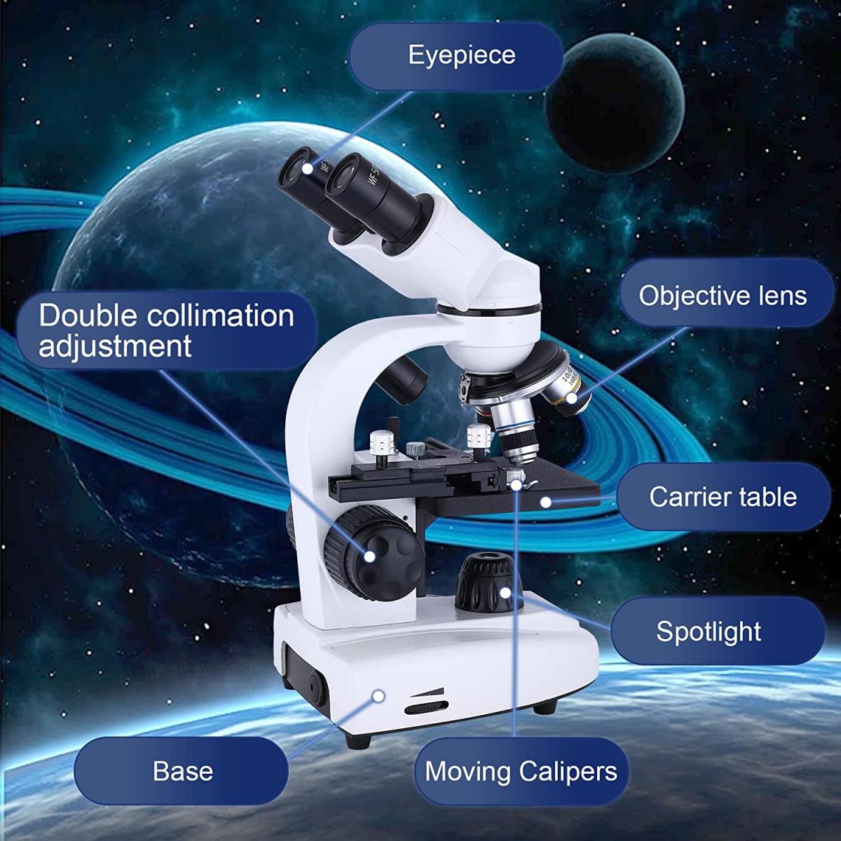 Composite Binocular Microscope Wf X And Wf X Eyepieces X X