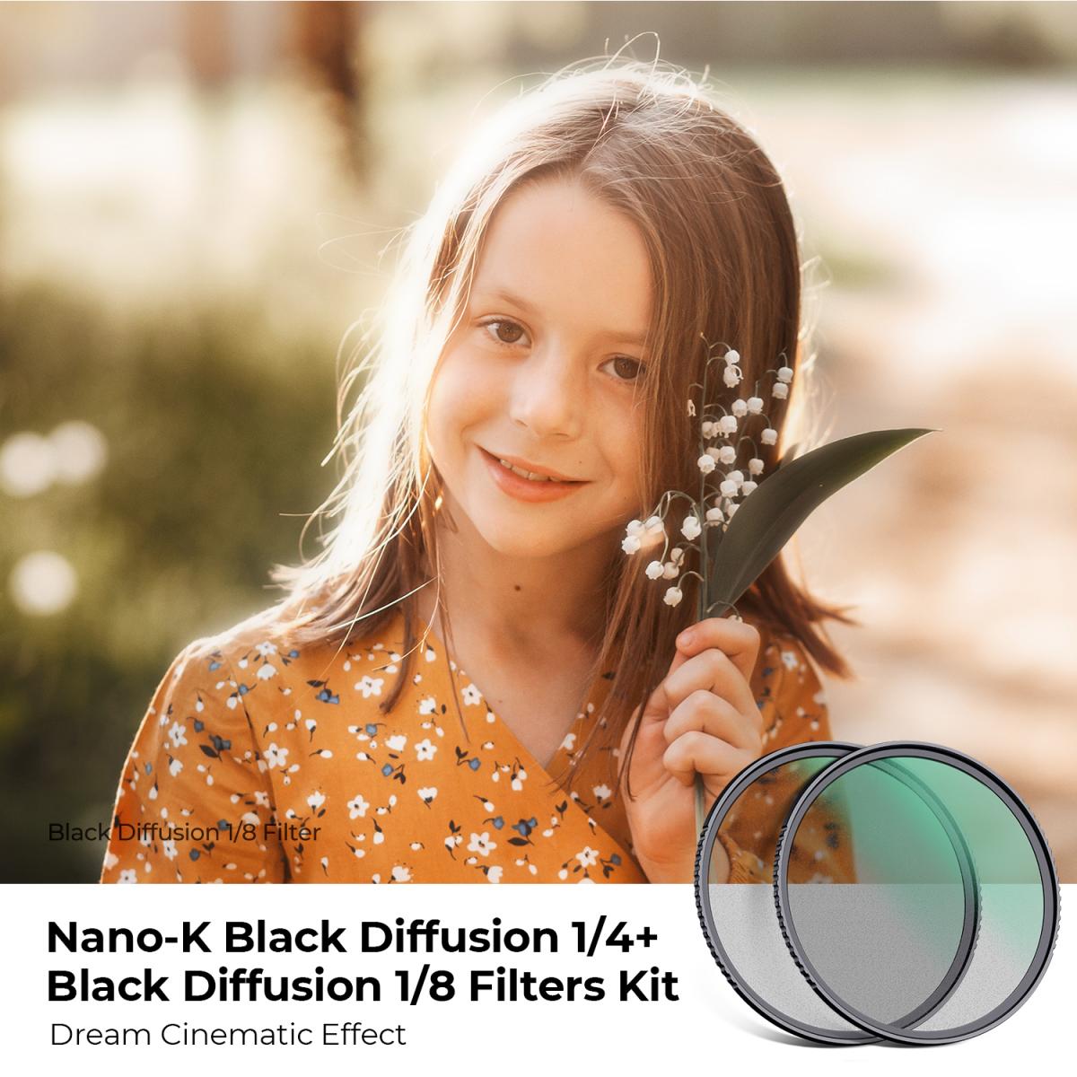 Black Mist 1 4 1 8 Filters Cinematic Effect Filters Nano K Series K