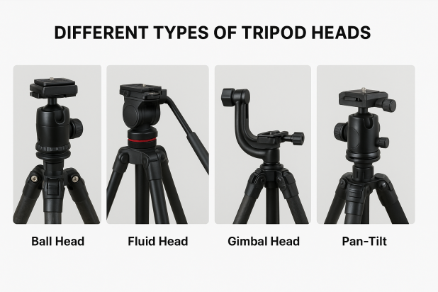 What Is a Tripod Head? The Complete Guide to Choosing the Right  Tripod Head