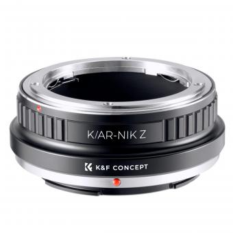 Konica Series Lens Mount to Nikon Z Series Mount Camera High Precision Lens Mount Adapter, K/AR-NIK Z