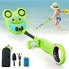 Detector de metales infantil 7" bobina impermeable ip68 ajustable 31.1-39"