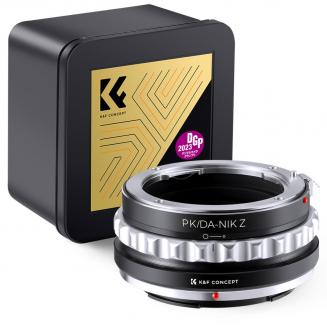 Pentax (PK/DA) Lens Mount to Nikon Z Series Mount Camera Lens Adapter, PK/DA-NIK Z