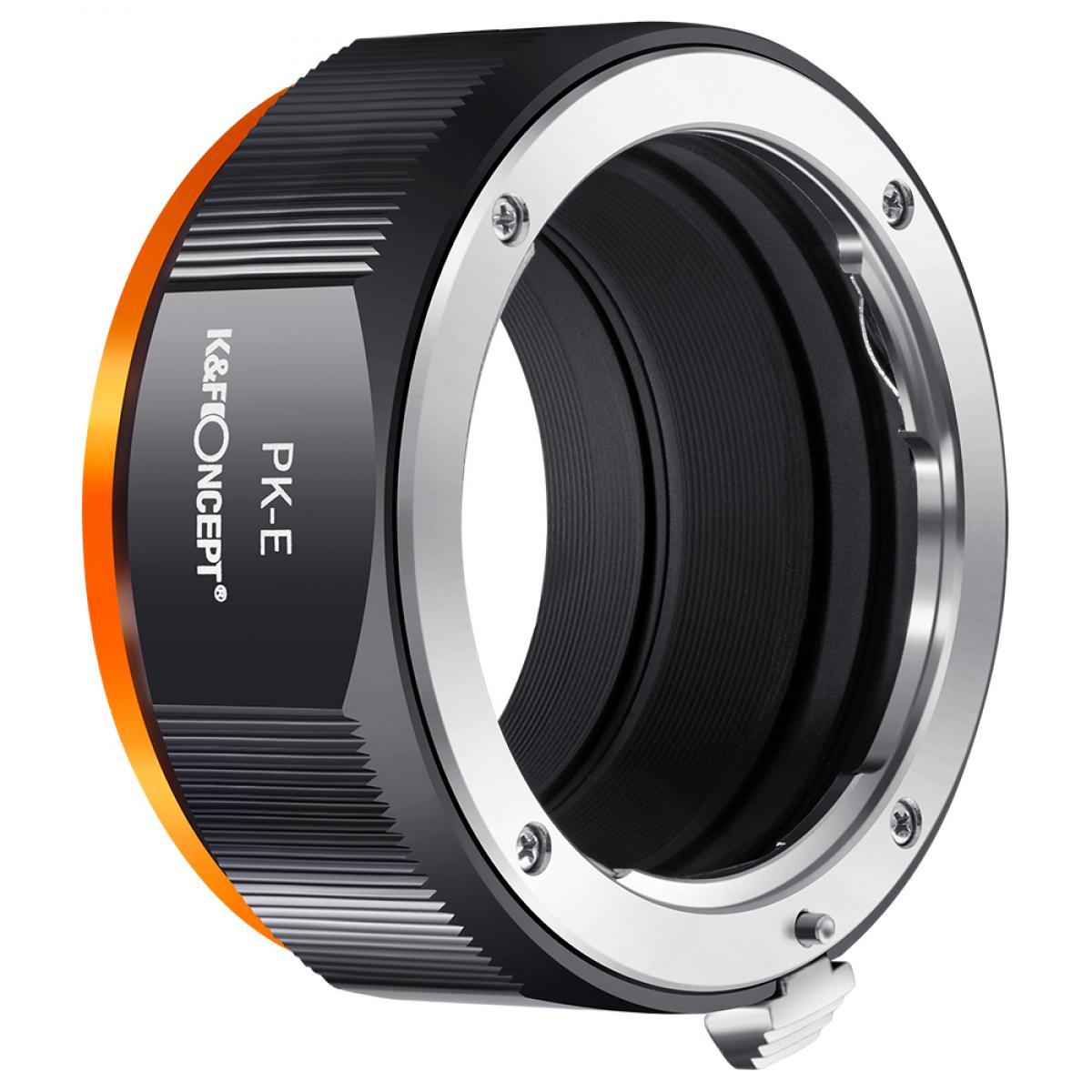 Objektivadapter til PK K Monter objektiv til Sony NEX E-Mount med matte lakdesign, Sony NEX-3 NEX-3C NEX-3N NEX-5 NEX-5C NEX-5N NEX-5R NEX-5T