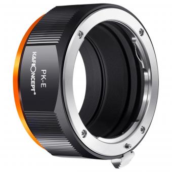 Objektivadapter til PK K Monter objektiv til Sony NEX E-Mount med matte lakdesign, Sony NEX-3 NEX-3C NEX-3N NEX-5 NEX-5C NEX-5N NEX-5R NEX-5T