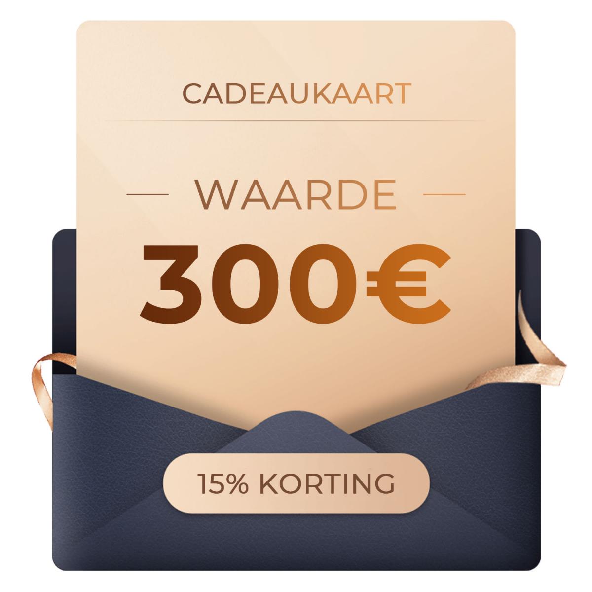 Lightning Deal: 255€ Voor Een Cadeaubon Van 300€, Te Gebruiken Met Couponcodes, Te Gebruiken In Combinatie Met Elk Event