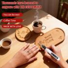 Trådløs graveringspen med 3 hastigheder, 30 bit, 16 skabeloner, til sten, træ, glas osv. Kentfaith