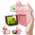 Bærbare børn mikroskop med 1000X forstørrelse 8 justerbare lysdioder 32G kort til alderen 3-12