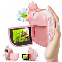 Bærbare børn mikroskop med 1000X forstørrelse 8 justerbare lysdioder 32G kort til alderen 3-12