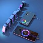 Portable power bank & RGB LED video light, 2500K-9000K adjustable color temperature, 24 light effects, CRI95+, built-in battery, suitable for camera and photography