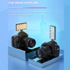 Portable power bank & RGB LED video light, 2500K-9000K adjustable color temperature, 24 light effects, CRI95+, built-in battery, suitable for camera and photography