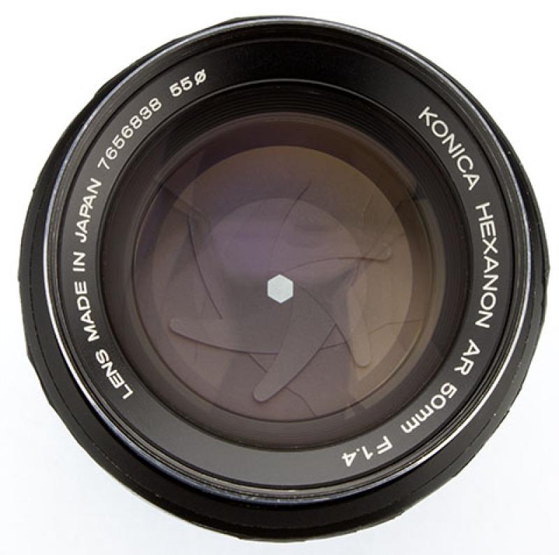 Konica AR Mount Lens List