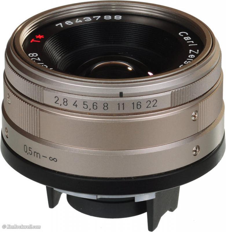 Contax G Mount Lens List