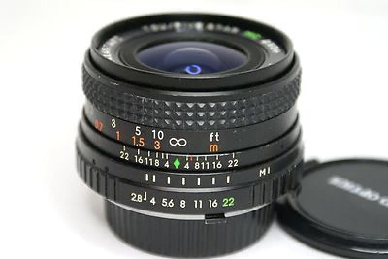 Lens list. 28 2.8 Kenlock Automatic MC.