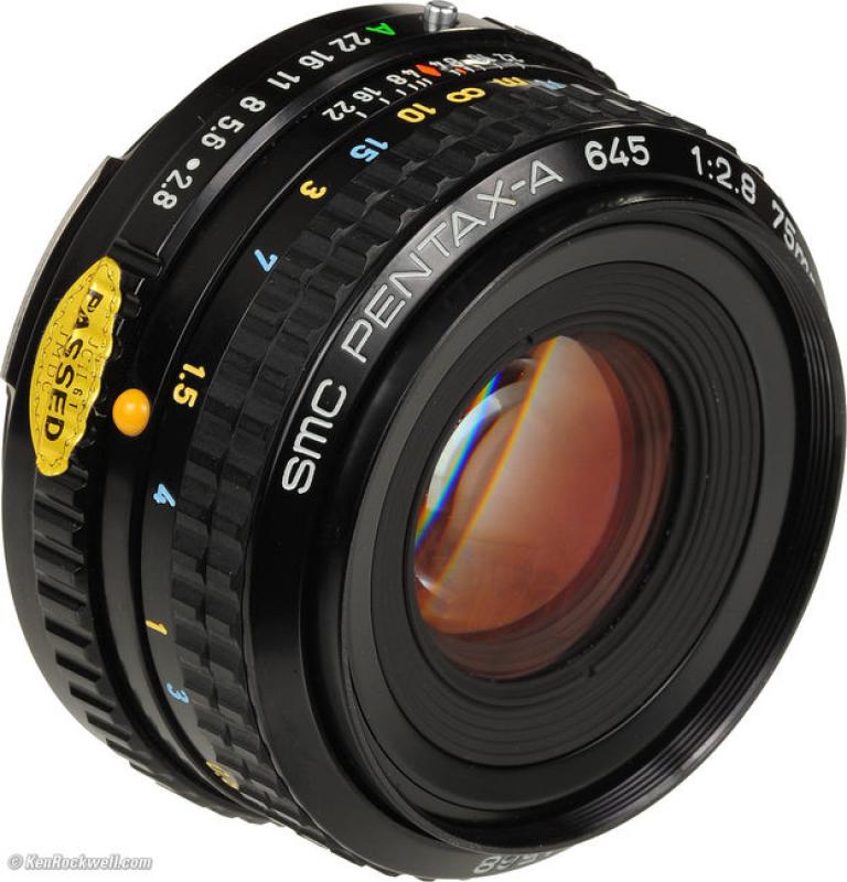 Pentax 645 Mount Lens List