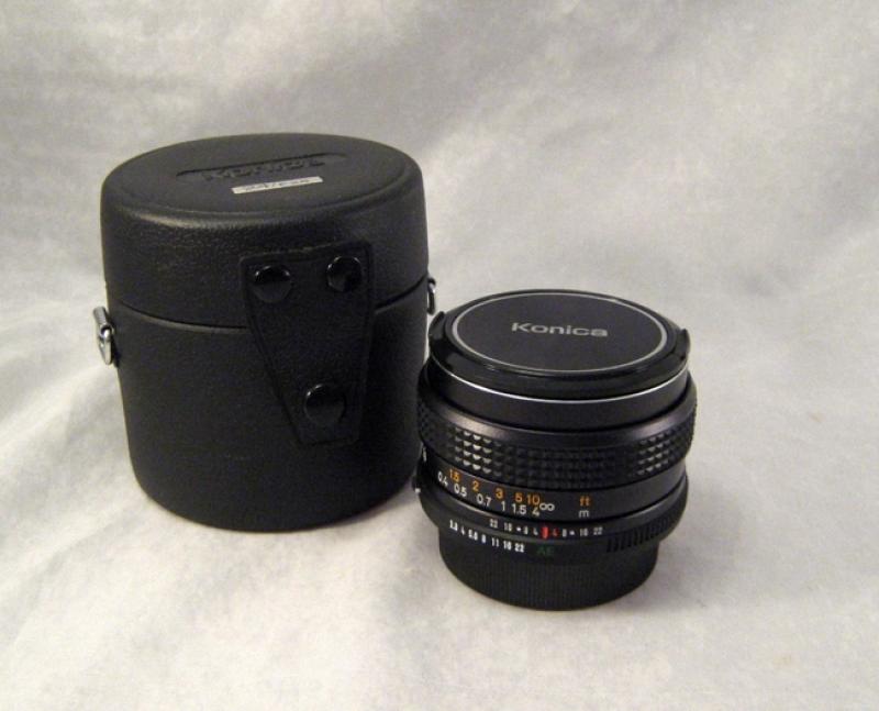 Konica AR Mount Lens List