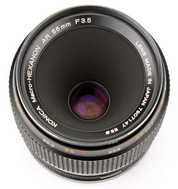 Konica AR Mount Lens List