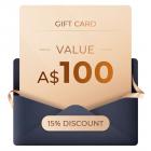 Flash sale: A$85 for A$100 gift certificate, can use with coupon codes