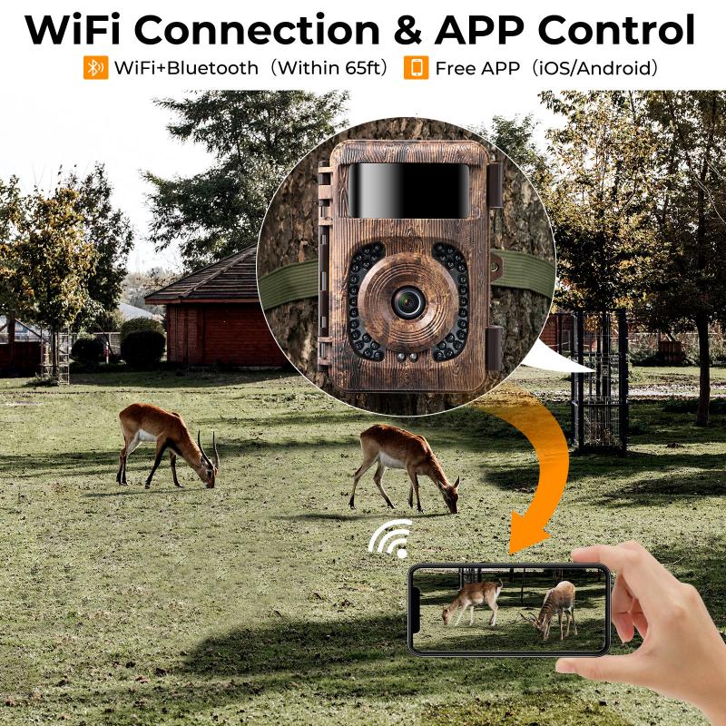 Caméra IP HD 4G 320° Application Mouvement IR WiFi