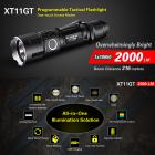 Klarus XT11GT Cree XPH35 HD E4 2000 Lumen LED lommelygte