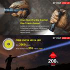 Klarus XT11GT Cree XPH35 HD E4 2000 Lumen LED lommelygte