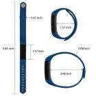 ID115 Smart Bracelet Sports Fitness Tracker - Blue