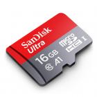 Карта памяти MicroSDHC UHS-I Sandisk Ultra 16 ГБ, C10 A1, до 98 МБ / с