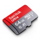 Sandisk Ultra 64GB MicroSDXC UHS-I-kort, C10 U1 A1, upp till 100MB / s SDSQUNC-064G-ZN3MN