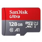 Карта памяти Sandisk Ultra 128 ГБ MicroSDXC UHS-I, C10 U1 A1, до 100 МБ / с SDSQUNC-0128G-ZN3MN