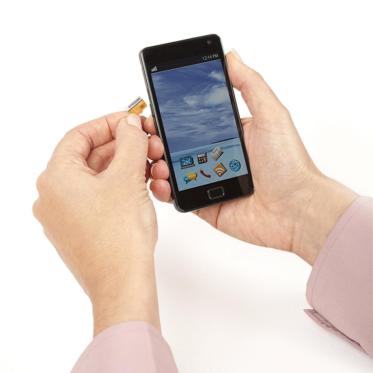 Scheda di memoria MicroSD EVO Samsung da 32 GB 95 MB / s U1