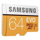 Samsung 64GB MicroSD EVO hukommelseskort 100MB / s U3