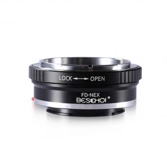 Beschoi Canon FD Lens per Sony Alpha NEX Mount Camera Body K&F Concept Lens Mount Adapter