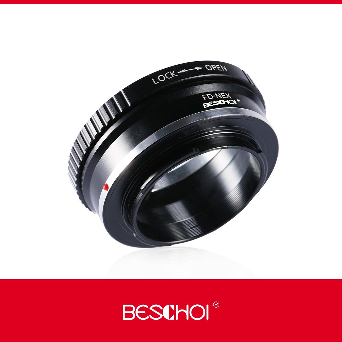 Beschoi Canon FD Lens per Sony Alpha NEX Mount Camera Body K&F Concept Lens Mount Adapter