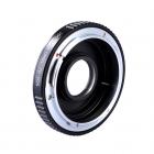 Beschoi Canon FD FL Lens per Canon EOS EF Mount corpo della fotocamera con adattatore per obiettivo K&F Concept in vetro