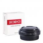 Beschoi Canon FD FL Lens per Canon EOS EF Mount corpo della fotocamera con adattatore per obiettivo K&F Concept in vetro