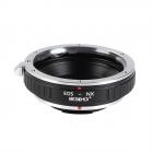 Beschoi Canon EOS EF -objektiivi Samsung NX -järjestelmäkameran runkoon K&F-konseptiobjektiivin kiinnityssovitin