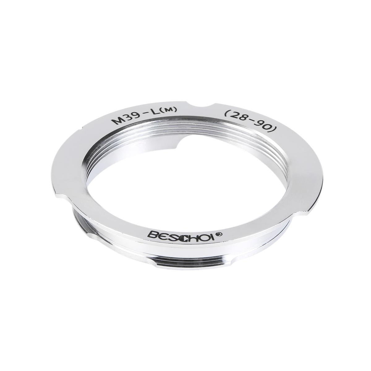 Beschoi Leica 28 mm/90 mm M39-objektiv til Leica M-kamerahus K&F Concept-adapter for objektivfeste