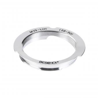 Beschoi Leica 28 mm/90 mm M39 obiettivo al corpo della fotocamera Leica M K&F Concept adattatore per montaggio obiettivo