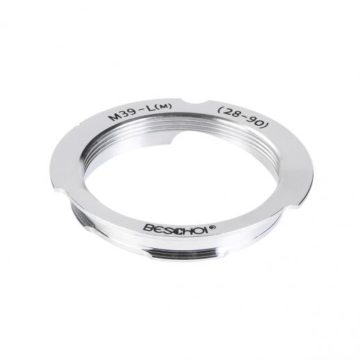 Beschoi Leica 28 mm/90 mm M39-objektiv til Leica M-kamerahus K&F Concept-adapter for objektivfeste