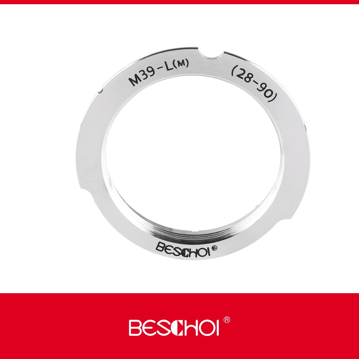 Beschoi Leica 28 mm/90 mm M39-objektiv til Leica M-kamerahus K&F Concept-adapter for objektivfeste