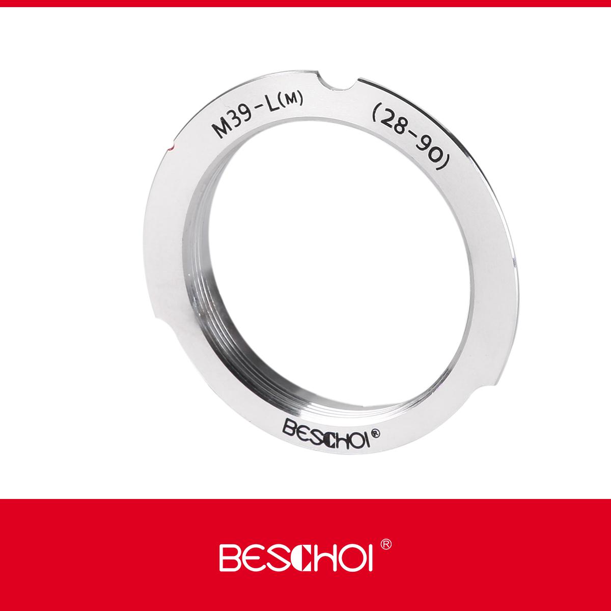 Beschoi Leica 28 mm/90 mm M39-objektiv til Leica M-kamerahus K&F Concept-adapter for objektivfeste