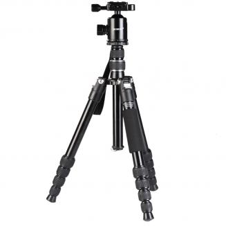 Beschoi M255/150CM Aluminium Statief, Camera Statief met Monopod, Statief met Balhoofd en Statief Tas voor DSLR Camera