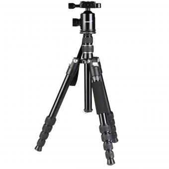 Trípode de cámara ligero de 58 ", trípode de viaje de aluminio profesional Beschoi Monopie Capacidad de carga de 22 libras con rótula panorámica de 360 ​​° y estuche de transporte Compatible con cámaras digitales / DSLR / SLR