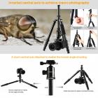 Treppiede per fotocamera leggero da 58 pollici, treppiede da viaggio professionale in alluminio Beschoi, capacità di carico di 22 libbre con testa a sfera panoramica a 360° e custodia per il trasporto compatibile con fotocamere digitali/DSLR/SLR
