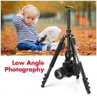 Beschoi 62 tuuman DSLR-jalusta, kevyt kompakti alumiininen kannettava kameran matkajalusta kuulapäällä ja kantolaukulla digitaalisille järjestelmäkameroille / videokameroille / videokameroille / videokameroille