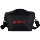 Beschoi kompakti kameralaukku DSLR Gadget laukku iskunkestävä matkapehmustettu olkalaukku sadesuojalla DSLR-järjestelmäkameralle, objektiiville, salama speedlite ja lisävarusteet