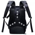 Zaino per fotocamera, borsa per fotocamera impermeabile Beschoi Borsa fotografica con cinturino per treppiede e copertura antipioggia per fotocamera DSLR, treppiede per fotocamera, iPad, obiettivo e accessori