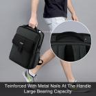 Beschoi 15,6-tommers reise-ryggsekk for bærbar PC, vanntett lett tyverisikring med USB-lading, multifunksjonell ryggsekk bærbar veske 18L