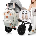 Mochila multifuncional para fraldas para bebês