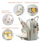 Mochila multifuncional para fraldas para bebês