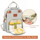 Mochila multifuncional para fraldas para bebês